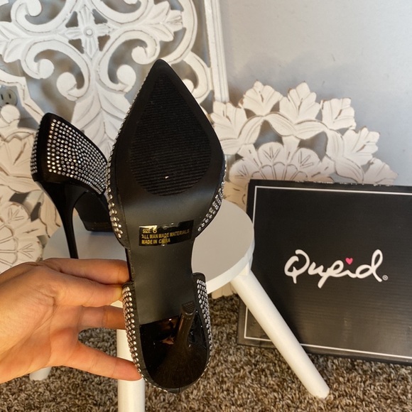 Qupid Women's Rhinestone Dress Pump! BRAND NEW IN BOX, SAME DAY SHIPPING! - Picture 11 of 15